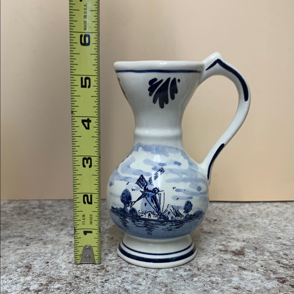 Blue and White Ceramic Art with Dutch Design - Picture 8 of 8